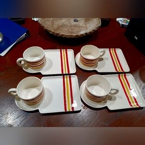 1961 Signed Snack & Cup Set